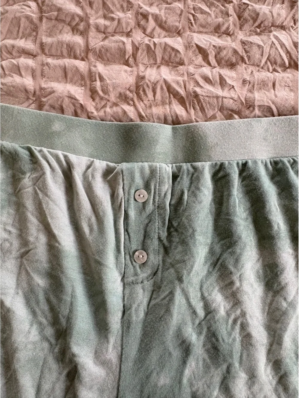 Stars Above Men's Pajama Shorts Size XXL Light Green